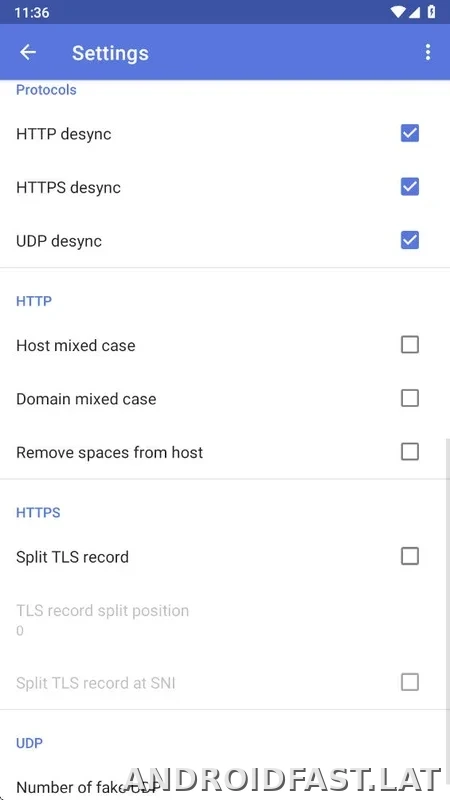ByeByeDPI скриншот 5