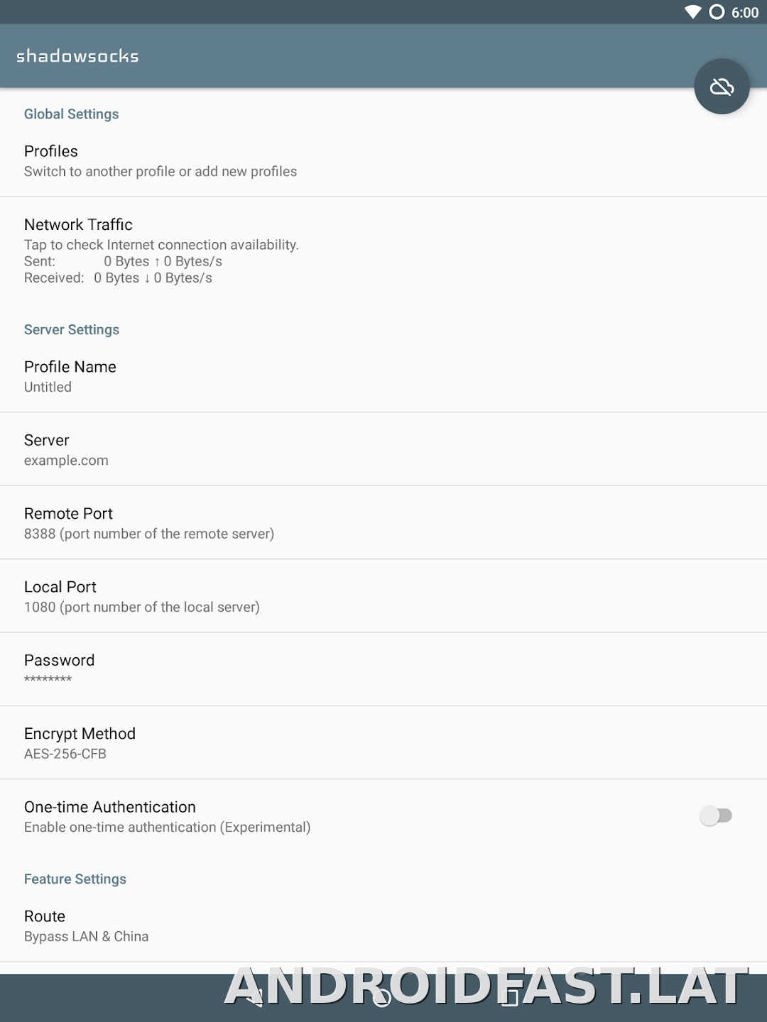 Shadowsocks скриншот 5